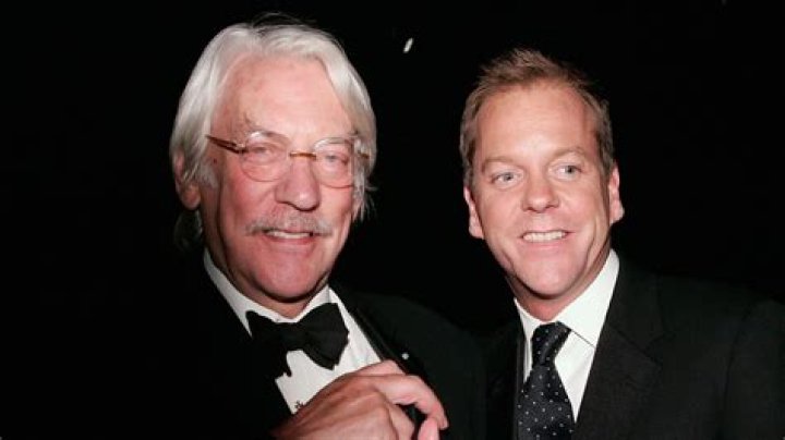 Donald Sutherland and son Keifer Celebrity Families, Celebrity Babies